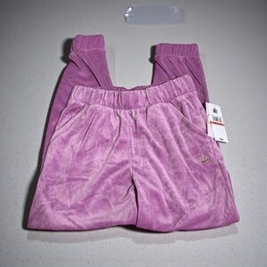 Kids Juicy Couture NWT Pink Velour Pants S